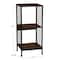 Household Essentials 28" Trellis 2 Compartment Storage Bookshelf